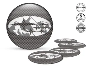 Subaru Domed Label Variant Perfect for Rims
